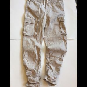 H&M khaki joggers